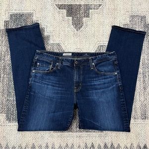 AG Adriano Goldschmied The Graduate Men’s Tailored Leg Jeans. Dark Blue. 36 x 32